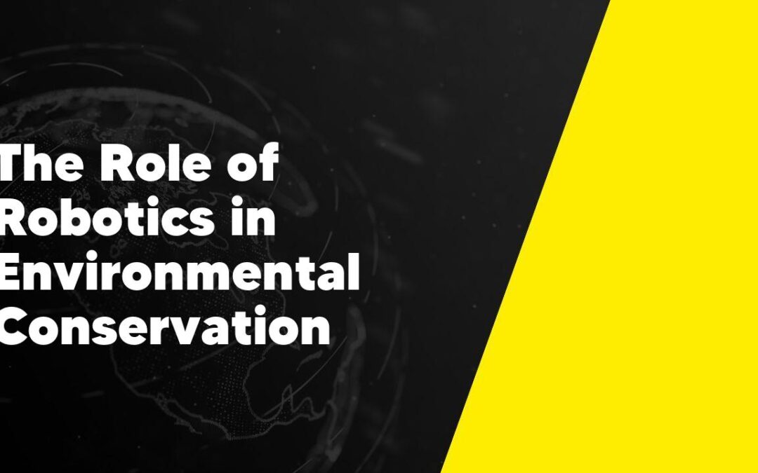The Role of Robotics in Environmental Conservation