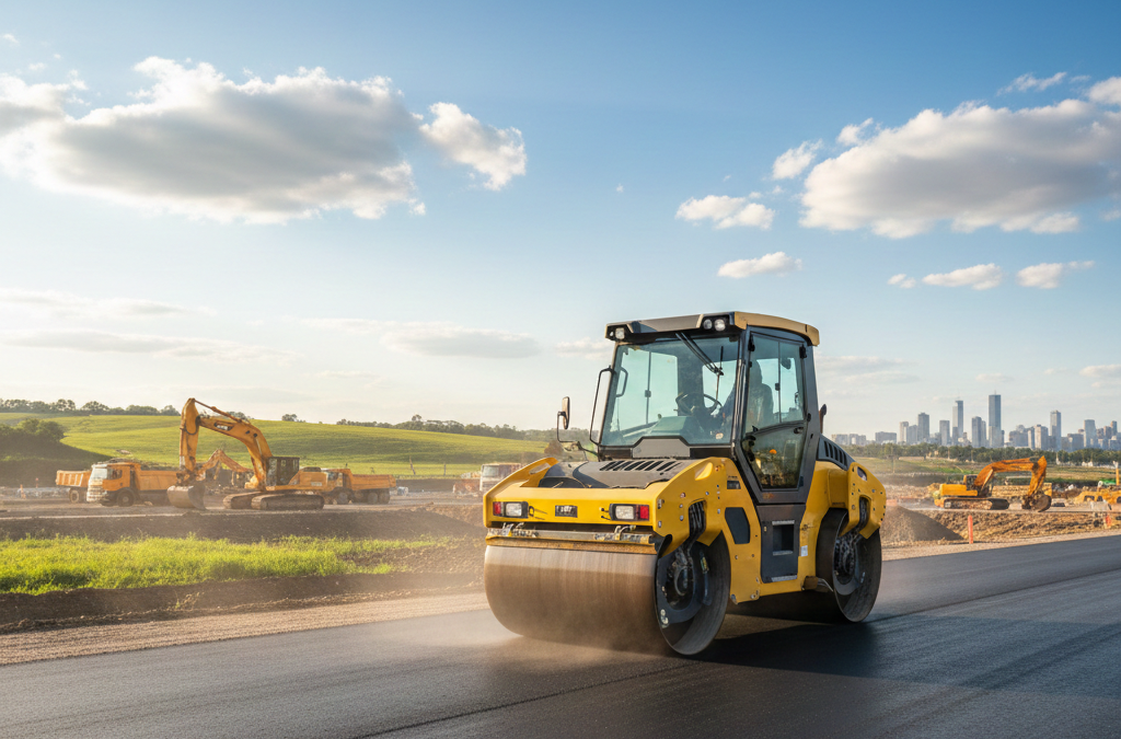 Smooth Drum Compaction