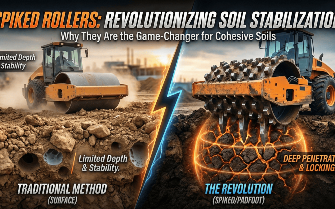 Why Roller Compactors with Spikes Are Revolutionizing Soil Stabilization Only Projects