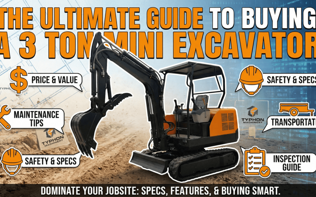 The Ultimate Guide to Buying a 3 Ton Mini Excavator: Specs, Prices, and Why It’s the King of Compact