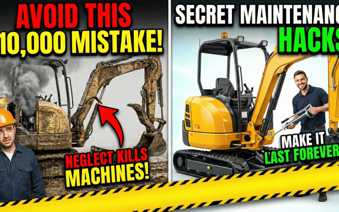 Maintenance and Care for Mini Excavators