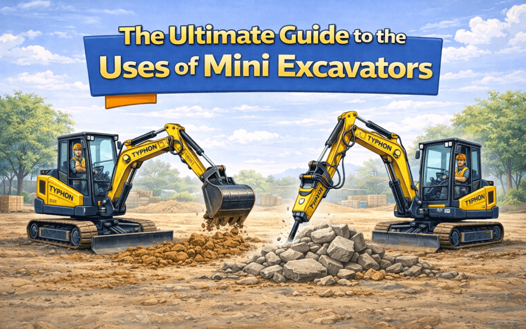 Uses of Mini Excavators