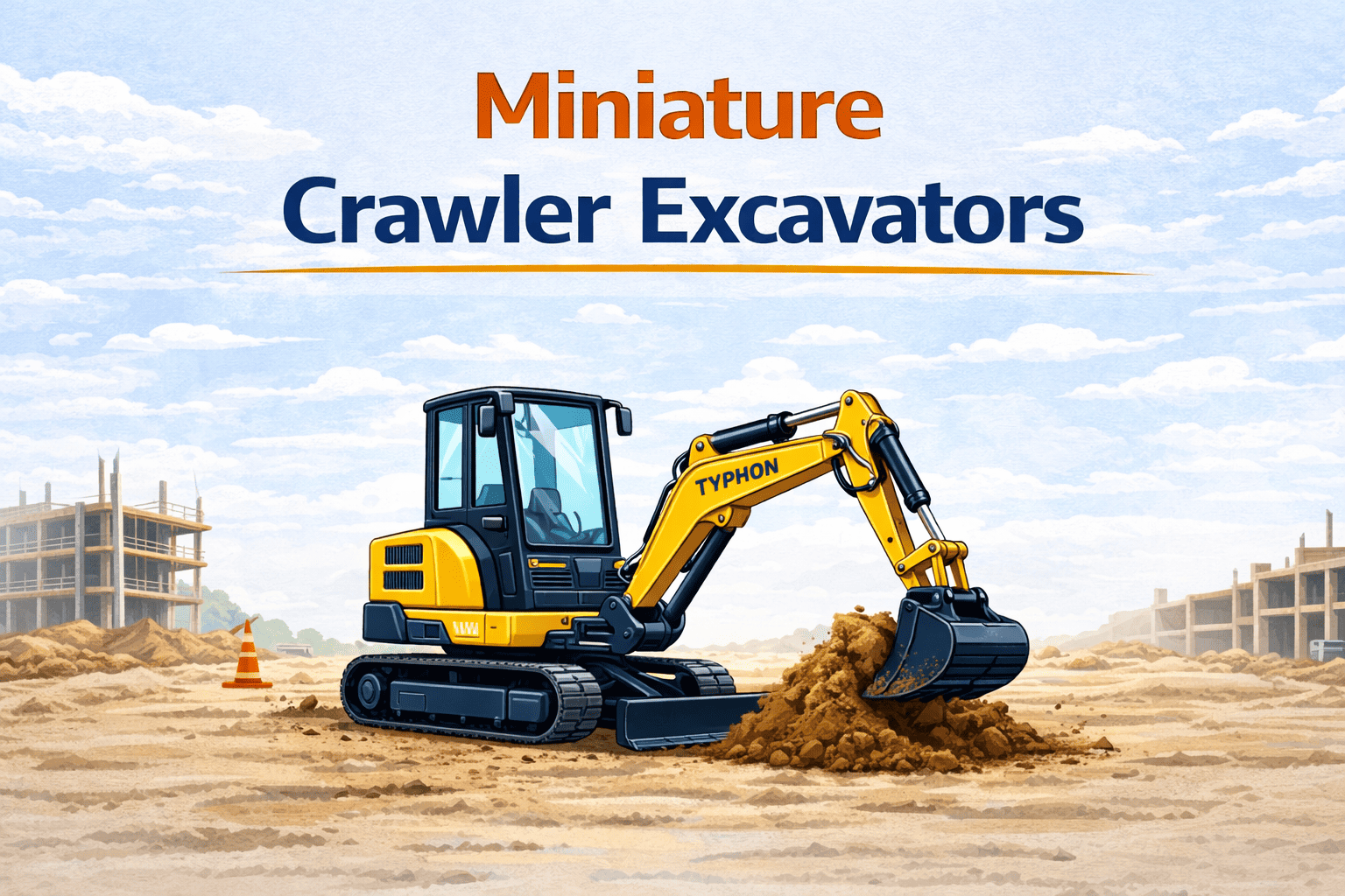 Miniature Crawler Excavators - Machinery.directory Miniature Crawler Excavators