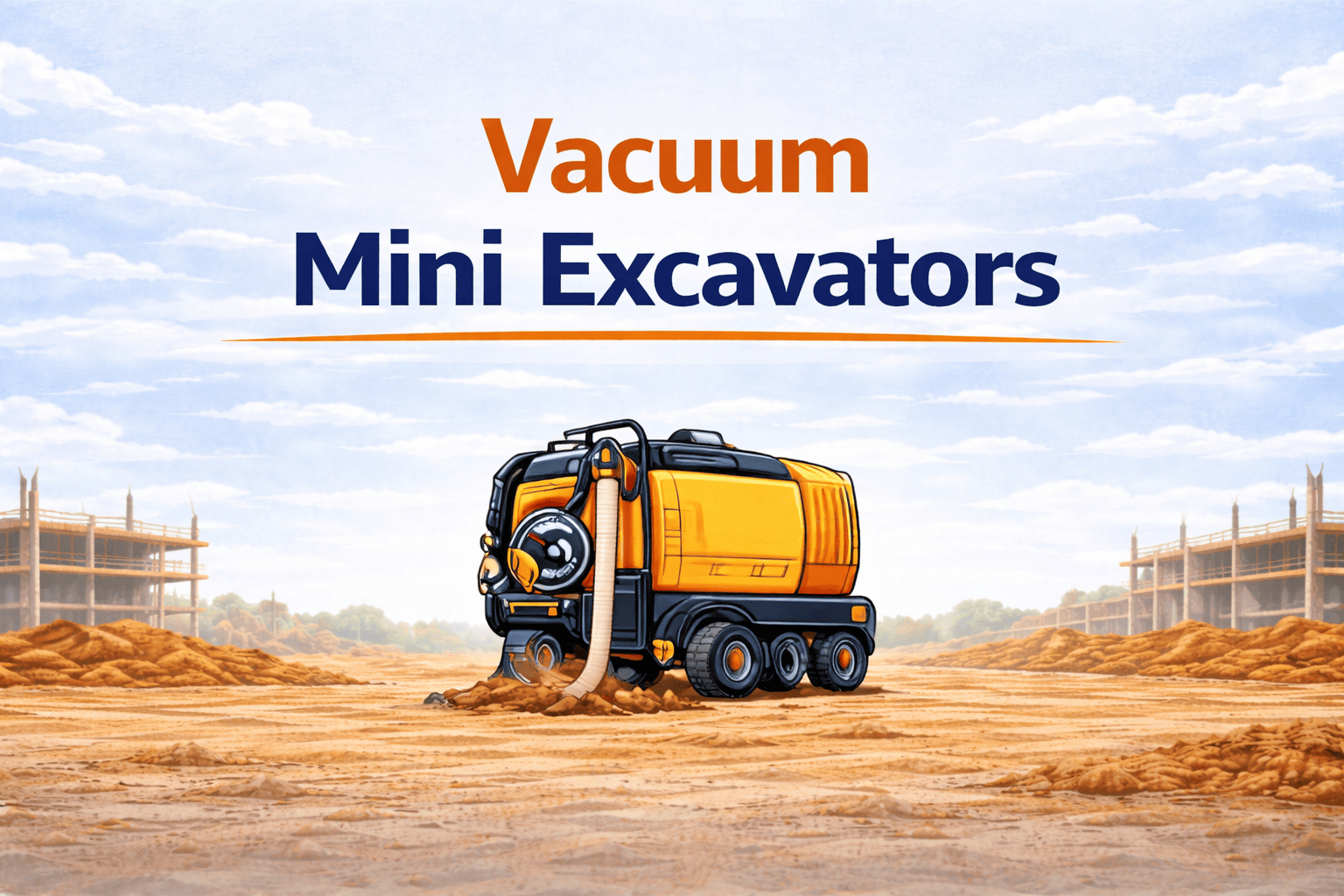 Vacuum Mini Excavators - Machinery.directory Vacuum Mini Excavators