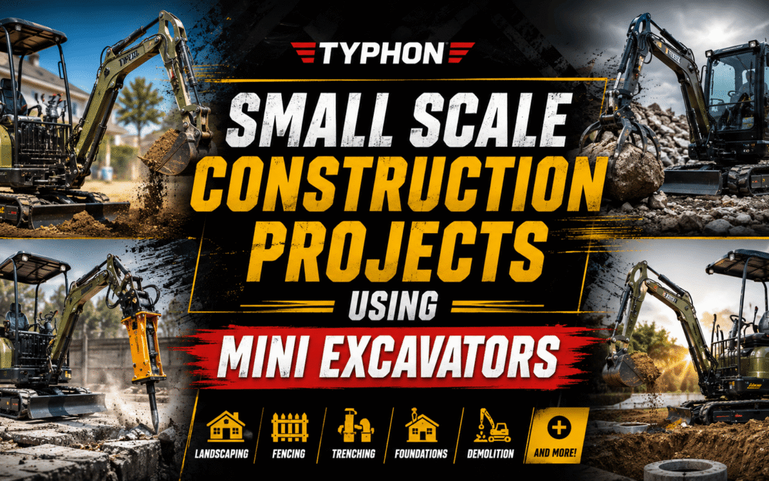 Small-Scale Construction Projects Using Mini Excavators