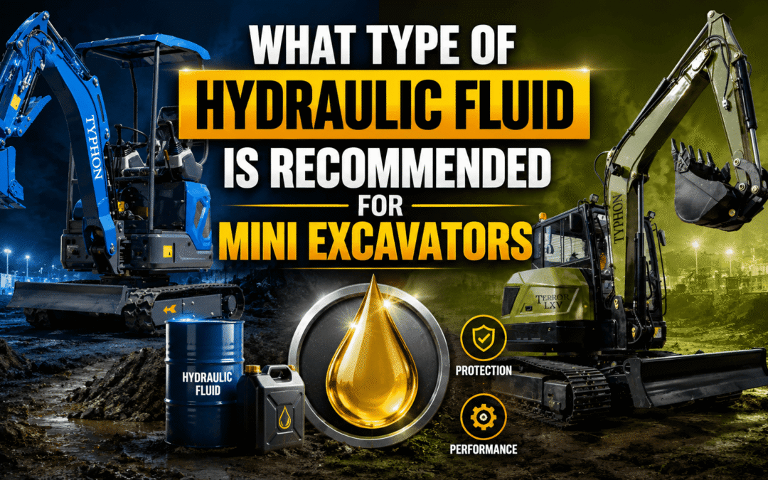 Type of Hydraulic Fluid Is Recommended for Mini Excavators