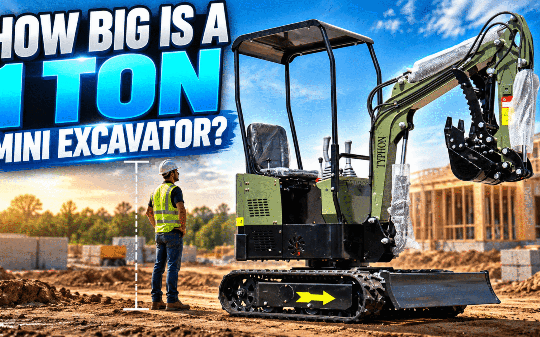 How Big Is a 1 Ton Mini Excavator?
