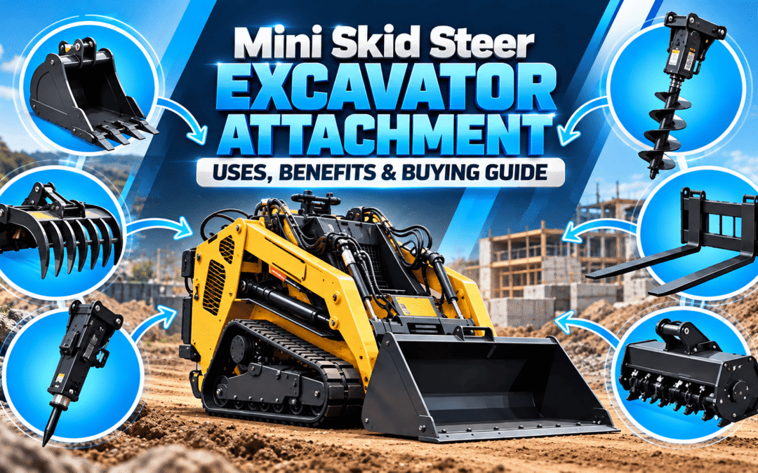 Mini Skid Steer Excavator Attachment: Uses, Benefits & Buying Guide